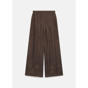 Mint Velvet Brown Drawstring Wide Trousers
